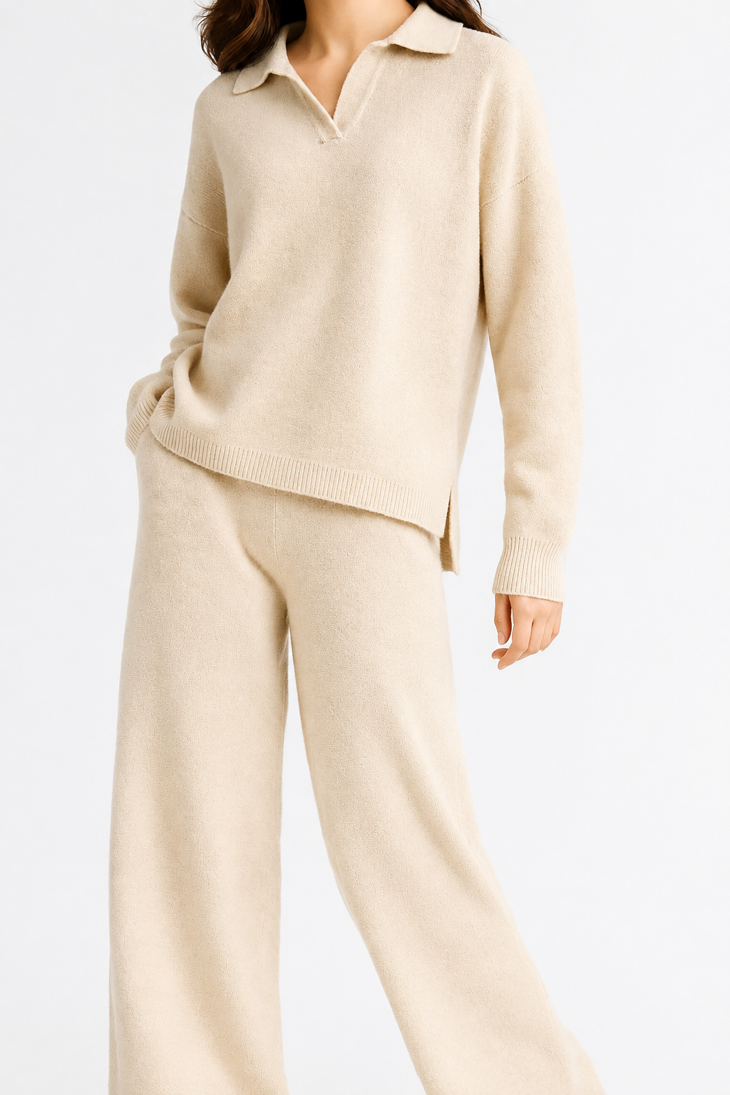 Nerissa polo knit two-piece set, image 4