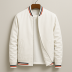 Parker zip-front track jacket