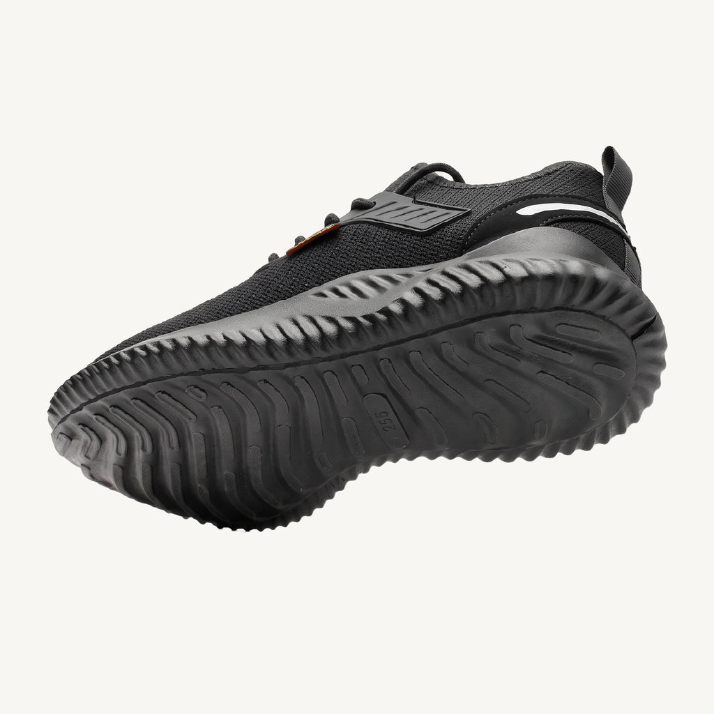 Orthopedic work shoe outsole view