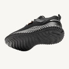 Orthopedic work shoe outsole view