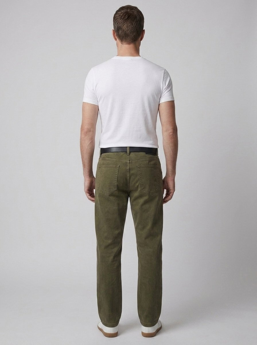 Raphael vintage wash chino pants - back