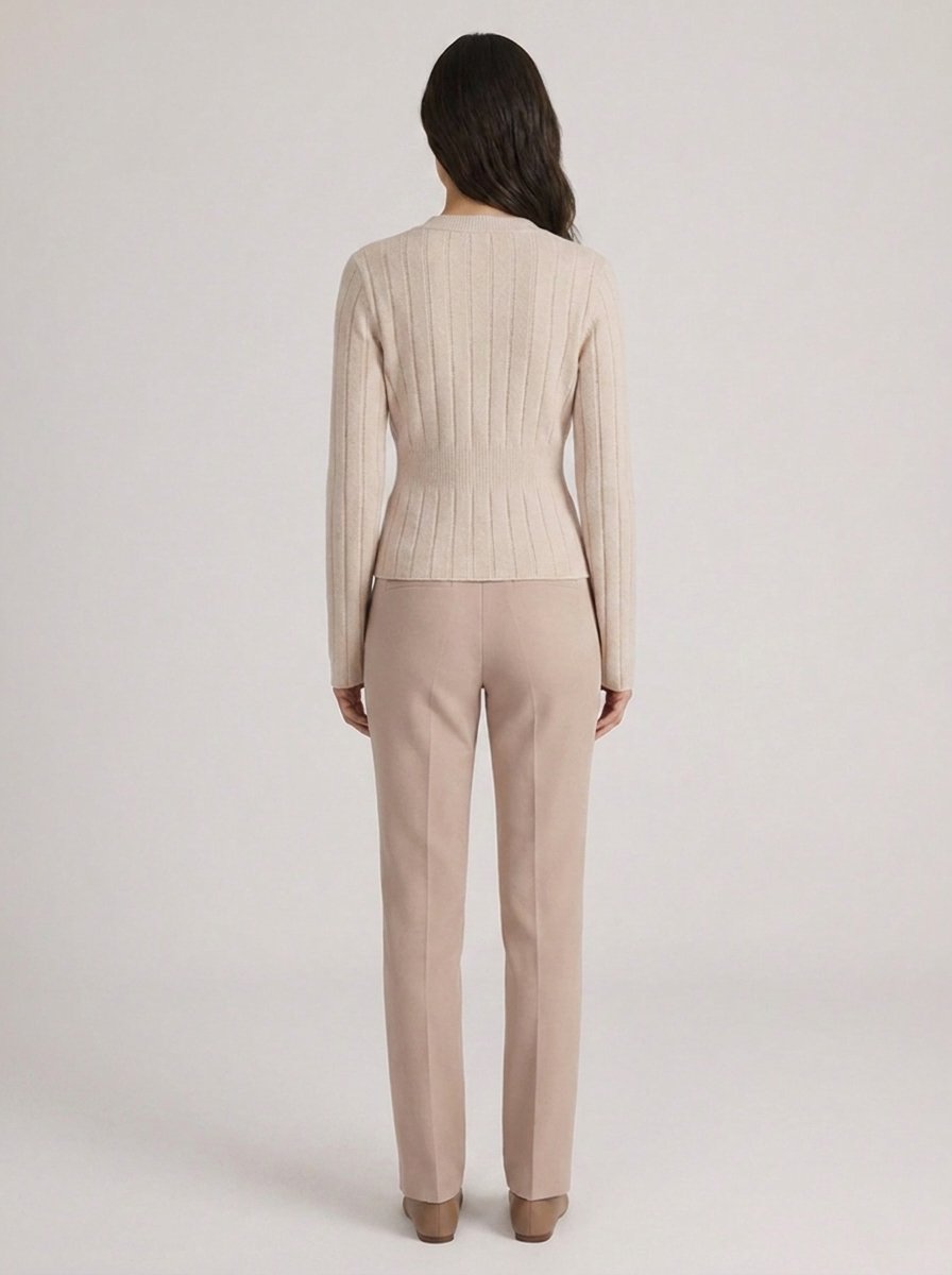 Rory cardigan, back view