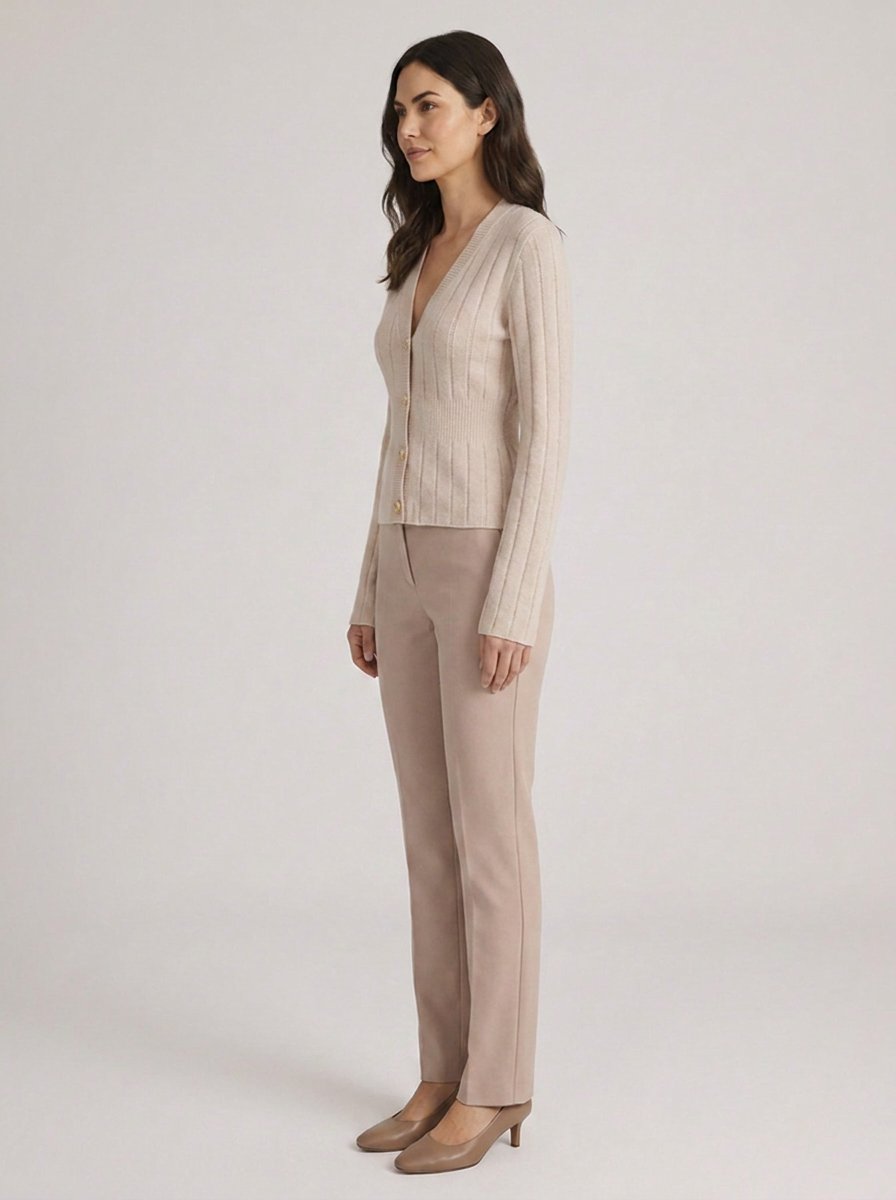 Rory cardigan, side view