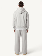 Rowan hooded sweatshirt and joggers set, light grey, back