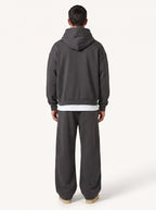 Rowan hooded sweatshirt and joggers set, charcoal, back
