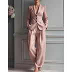 Seraphina tailored blazer and wide-leg trouser set