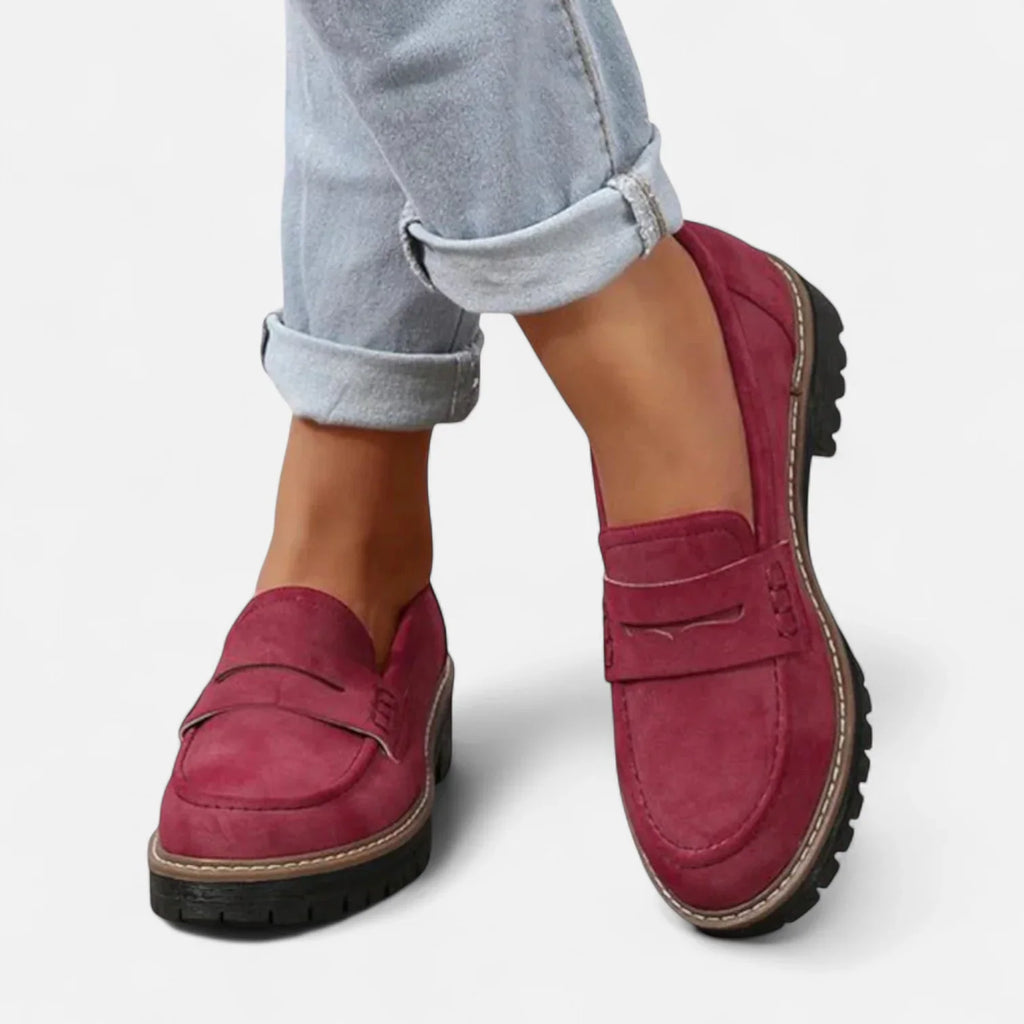 Skylar platform loafers with a cushioned footbed, image 5
