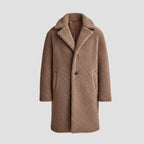 Stijn men's teddy fleece button coat, image 2