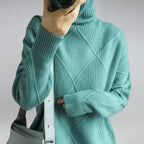 Tessa soft turtleneck sweater in a relaxed fit, image 5