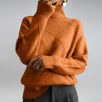 Tessa soft turtleneck sweater in a relaxed fit, image 6