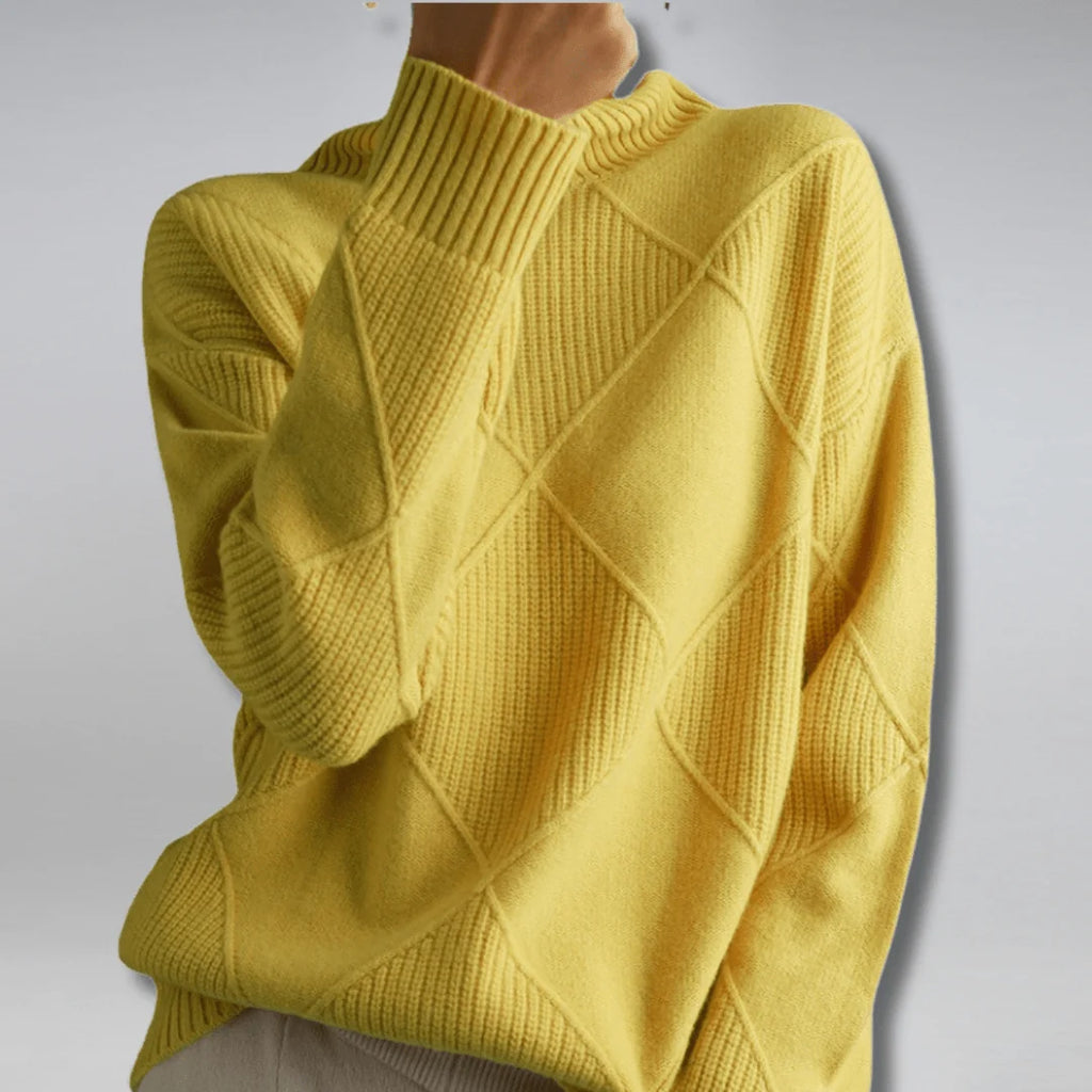 Tessa soft turtleneck sweater in a relaxed fit, image 8