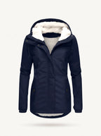 Tivona hooded parka navy blue