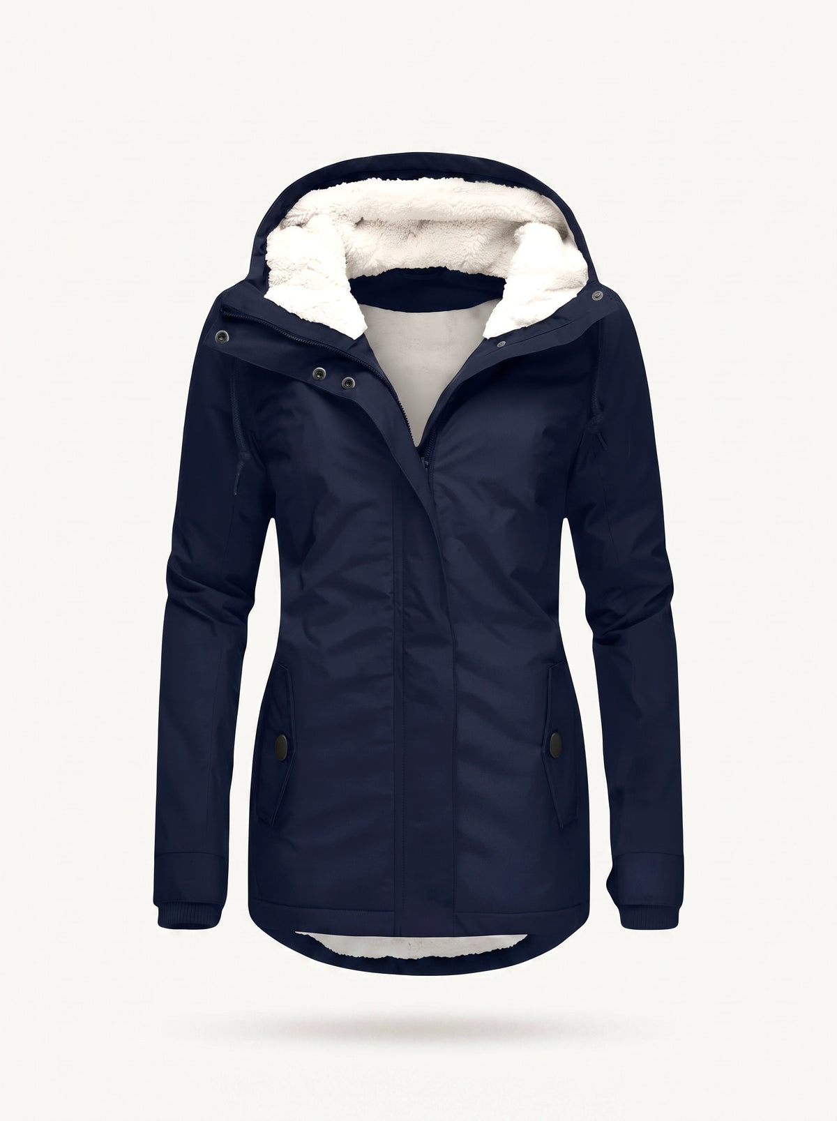 Tivona hooded parka navy blue