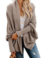Vaila knit batwing cardigan for women, image 4