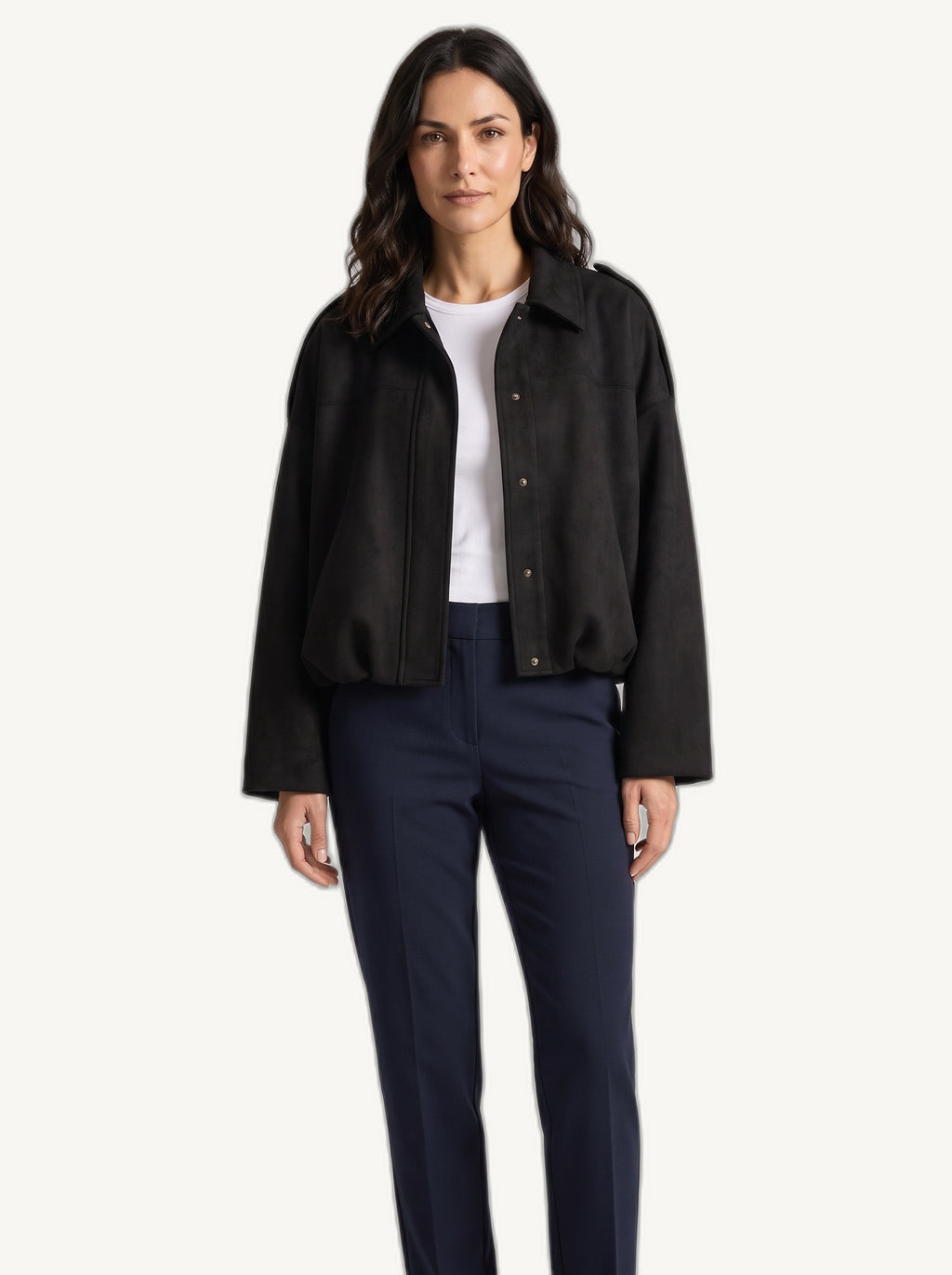 Vivienne suede jacket black