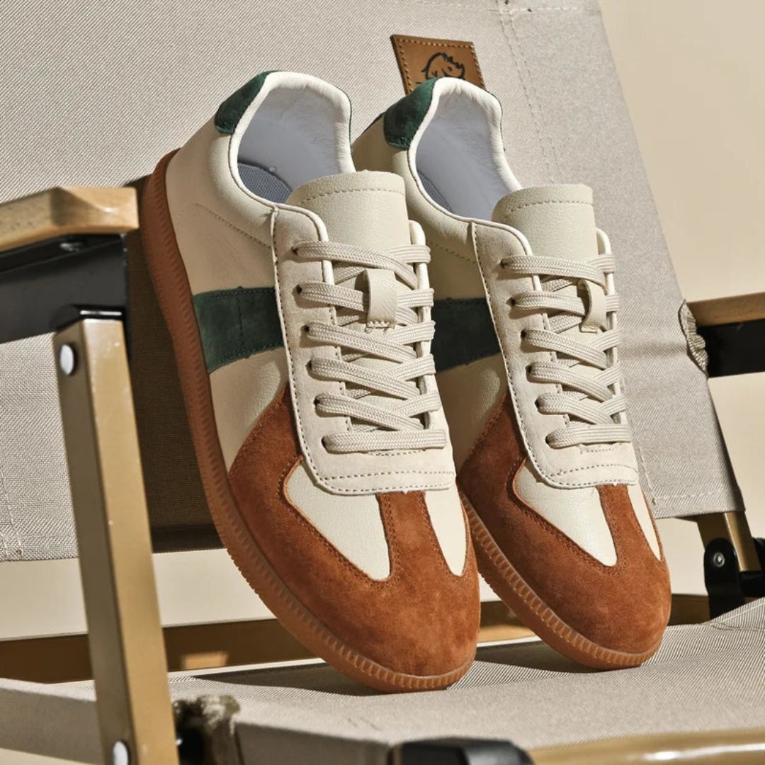 Will classic low top sneakers with a leather-look upper, image 3